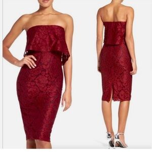 Likely Driggs Lace midi Dress